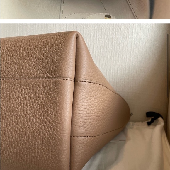 NWOT Cuyana Linea Bucket Bag in Cappucino - Picture 2 of 6